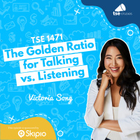 The Golden Ratio for Talking vs. Listening | Victoria Song - 1471