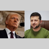 Trump e Zelensky devem negociar apoio militar e financeiro dos EUA à Ucrânia em encontro nesta sexta (17)