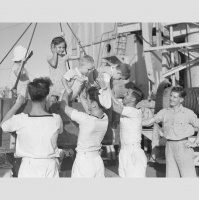 Second World War child internees reunited....