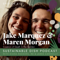 Jake Marquez and Maren Morgan creators of Death in the Garden