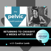 Returning to CrossFit 6 weeks after having a baby with physio and coach Candice Lamb