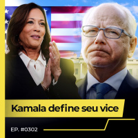 KAMALA ESCOLHE TIM WALZ, DEMOCRATA COM APELO JUNTO A ELEITORADO CONSERVADOR - FLOW NEWS - #302 #FN