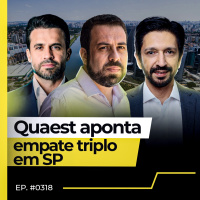 BOULOS, MARÇAL E NUNES TECNICAMENTE EMPATADOS EM SP, MOSTRA PESQUISA QUAEST - FLOW NEWS - #318 #FN