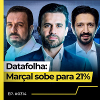 PABLO MARÇAL CRESCE E EMPATA COM BOULOS E NUNES NA DISPUTA EM SP, DIZ DATAFOLHA - FLOW NEWS #314 #FN
