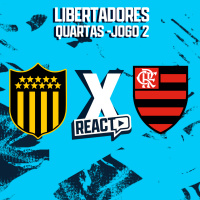 PEÑAROL x FLAMENGO - Quartas de final Copa Libertadores
