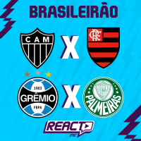 ATLÉTICO-MG x FLAMENGO amp GRÊMIO x PALMEIRAS - Brasileirão FSC React