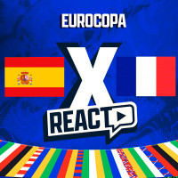 ESPANHA x FRANÇA - Euro Copa Semifinal FSC React