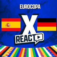 ESPANHA x ALEMANHA - Euro Copa Quartas de final FSC React