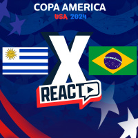 URUGUAI x BRASIL - Copa América Quartas de final FSC React