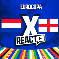 HOLANDA x INGLATERRA - Euro Copa Semifinal FSC React