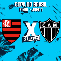 FLAMENGO x ATLÉTICO-MG - Final da Copa do Brasil FSC React