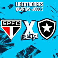 SÃO PAULO x BOTAFOGO - Quartas de final Copa Libertadores COM LC DO FOGÃO