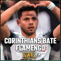 CORINTHIANS BATE FLAMENGO EM ATUAÇÃO RIDÍCULA DO TIME DE TITE - VARzea