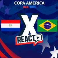 PARAGUAI x BRASIL - Copa América Fase de Grupos FSC React