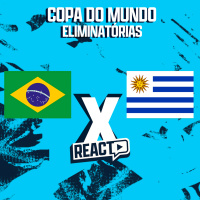 BRASIL x URUGUAI - Eliminatórias da Copa do Mundo FSC React