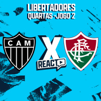 ATLÉTICO-MG x FLUMINENSE - Quartas de final Copa Libertadores COM LC DO FOGÃO