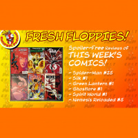 Fresh Floppies 12 – Spider-Man, Silk, Green Lantern, Ghostlore, Spirit World, and Nemesis Reloaded!