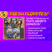 Fresh Floppies 14 – Supermassive, Green Arrow, City Boy, Arcade Kings, and Justice Society of America!