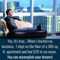 Sleeping on the Floor to Luxury Penthouse (the full story)