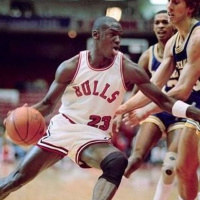 Michael Jordans rookie NBA season - February 8 through 22, 1985 - NB85-20