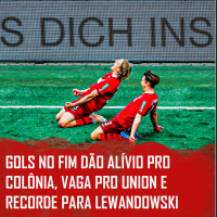 Bundesliga 20/21 | Gols no fim dão alívio pro Colônia, vaga pro Union e recorde para Lewandowski