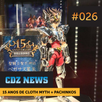 (CDZ News) #026 — 15 Anos de Cloth Myth + Pachinkos