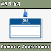 VB 64 - Nomes e Sobrenomes