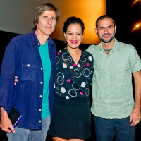 Debate sobre o filme Boi Neon, com o convidado Walter Salles, mediado por Consuelo Lins.