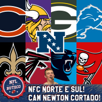 EP#161 - NFC Norte e Sul! Cam Newton Cortado!