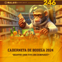 #246 - Caderneta de Bodega 2024 - Quantos anos vive um chimpanzé?