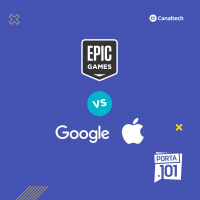 Fortnite (versus) Google e Apple