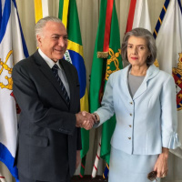 Michel Temer está no México desde o dia passado, e Cármen Lúcia assumiu a Presidência da República pela 4ª vez.