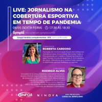 O jornalismo na cobertura esportiva em tempos de pandemia