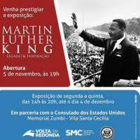 Exposição Martin Luther King- Legado amp Inspiração inicia às programações do mês da cultura