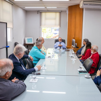 Representantes da ACIAP e G10 visitam Campus Olezio Galotti