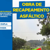 Obras na Rodovia dos Metalúrgicos afeta trânsito em Volta Redonda