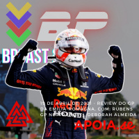 BPCast § 157 | Review do GP da Emilia-Romagna de Fórmula 1 - Vitória de Verstappen, Hamilton brilhando, Bottas e Russell se anulando e Norris se consagrando