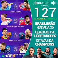 Betcast 127 - Sorteio das oitavas da Champions League