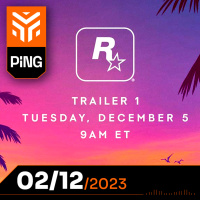 GTA 6: ROCKSTAR ANUNCIA DATA DE LANÇAMENTO DO PRIMEIRO TRAILER e MAIS | Ping CCXP23