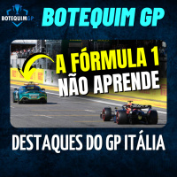 #190 - A FÓRMULA 1 NÃO APRENDEU NADA (DESTAQUES DO GP ITÁLIA 2022)