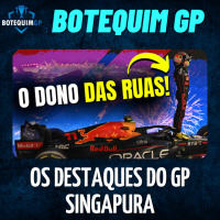 #180 - PEREZ VENCE CORRIDA MARCADA POR ERROS (DESTAQUES GP SINGAPURA 2022)