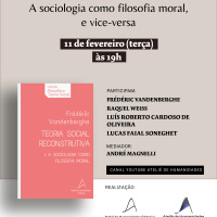 #145 Lançamento de Sociologia como filosofia moral - com Frédéric Vandenberghe e convidados