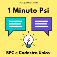1 Minuto Psi: BPC e Cadastro Único