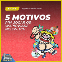 Jogando Casualmente #148 - Seria WarioWare a franquia que melhor usou os sensores do Joy-con?