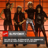 Blasfemea 019 - Girlschool, Bloodhunter, The Damnnation e Sidus Atrum | Canal Scena