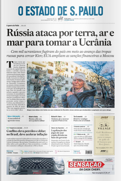 Estadão - Edição 25 de Fevereiro 2022
