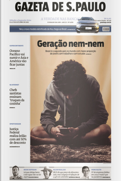 Gazeta de S. Paulo – Edição de 15 a 17 de outubro de 2022