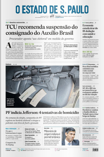 Estadão - Edição 25 de outubro 2022