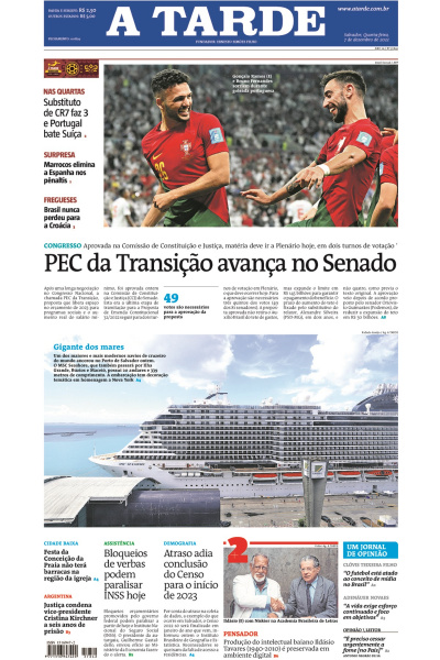 A TARDE - Edição de 07 de dezembro de 2022