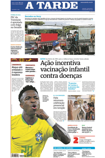 A TARDE - Edição de 08 de dezembro de 2022